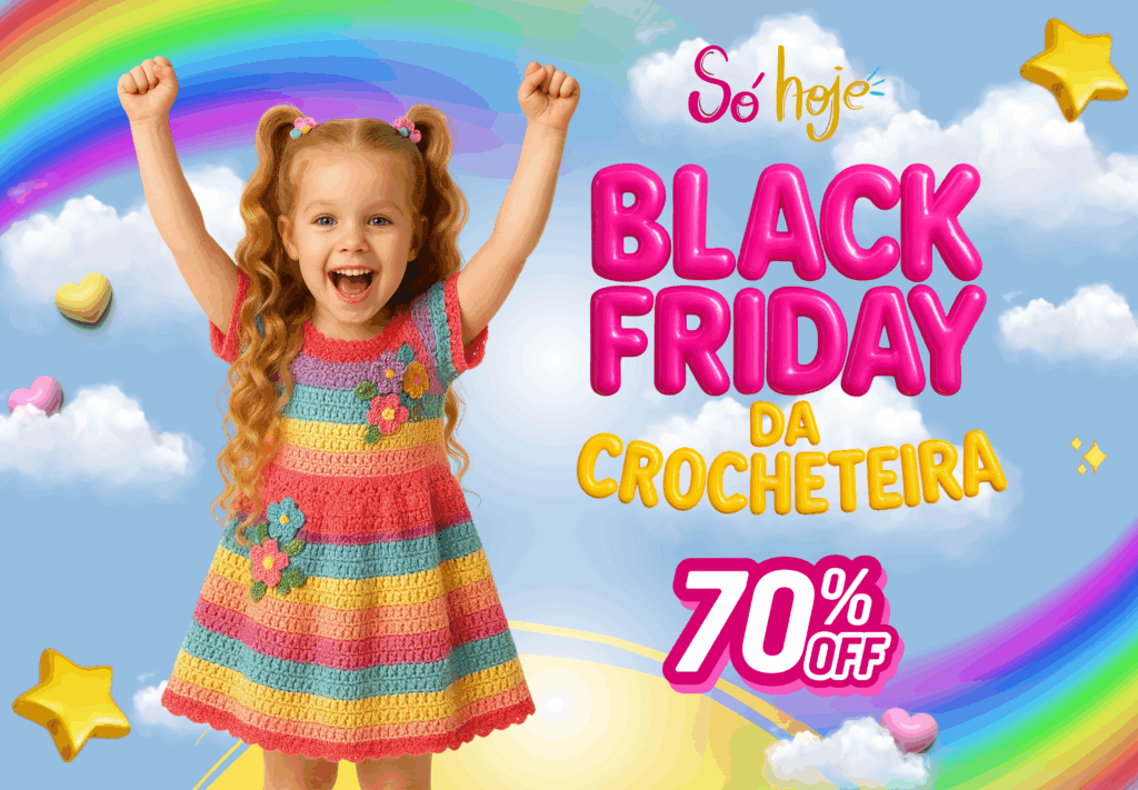 Black Friday Crochê Kids